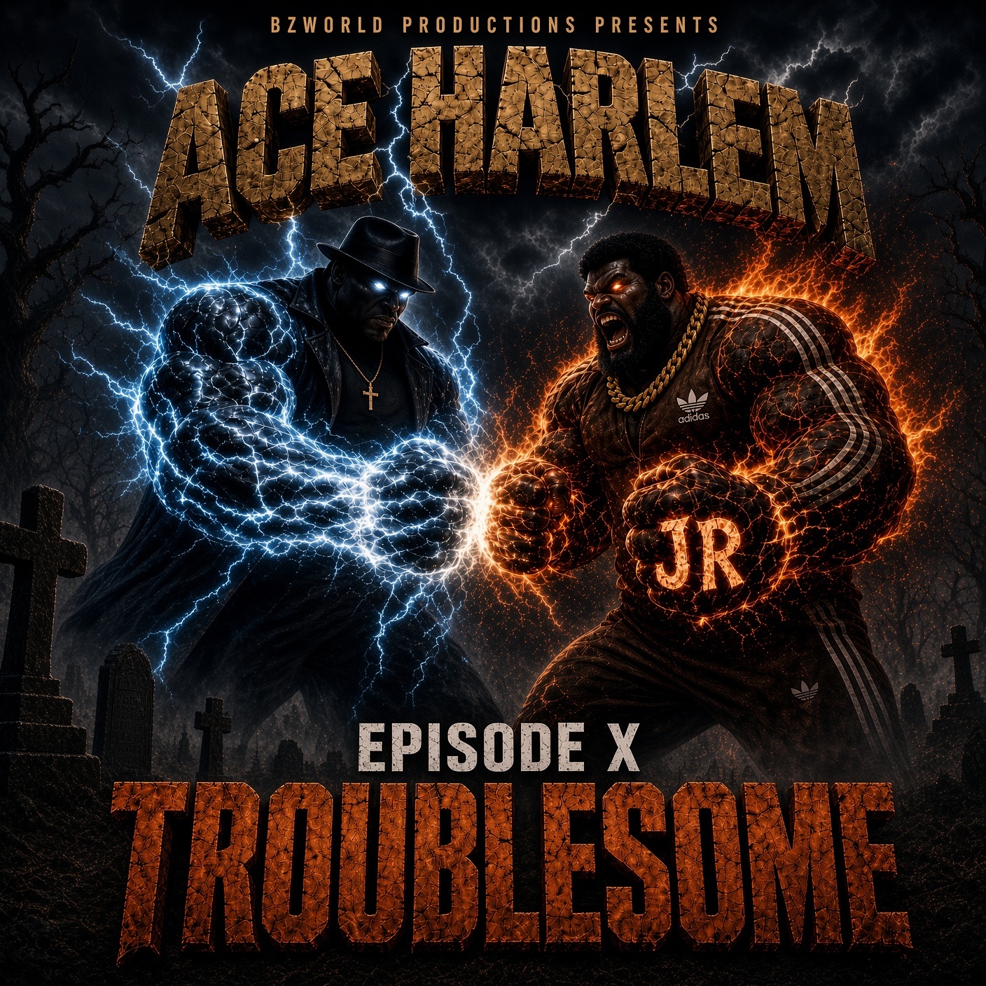 Troublesome — Episode X, ACE HARLEM apparel art