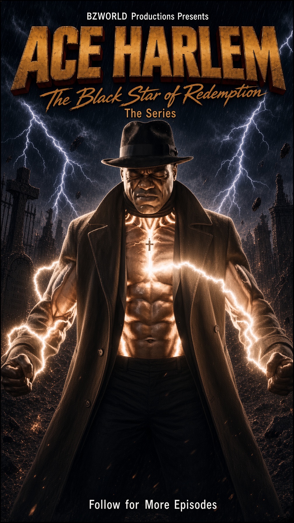 ACE HARLEM Black Star series key art